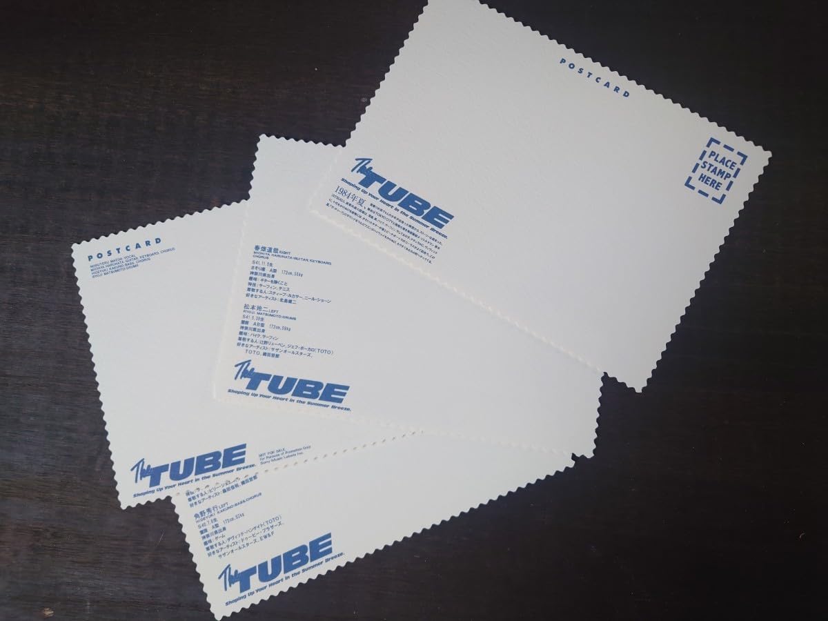 Amazon.co.jp: TUBE ポストカード 復刻版 TheTUBE コレクション グッズ